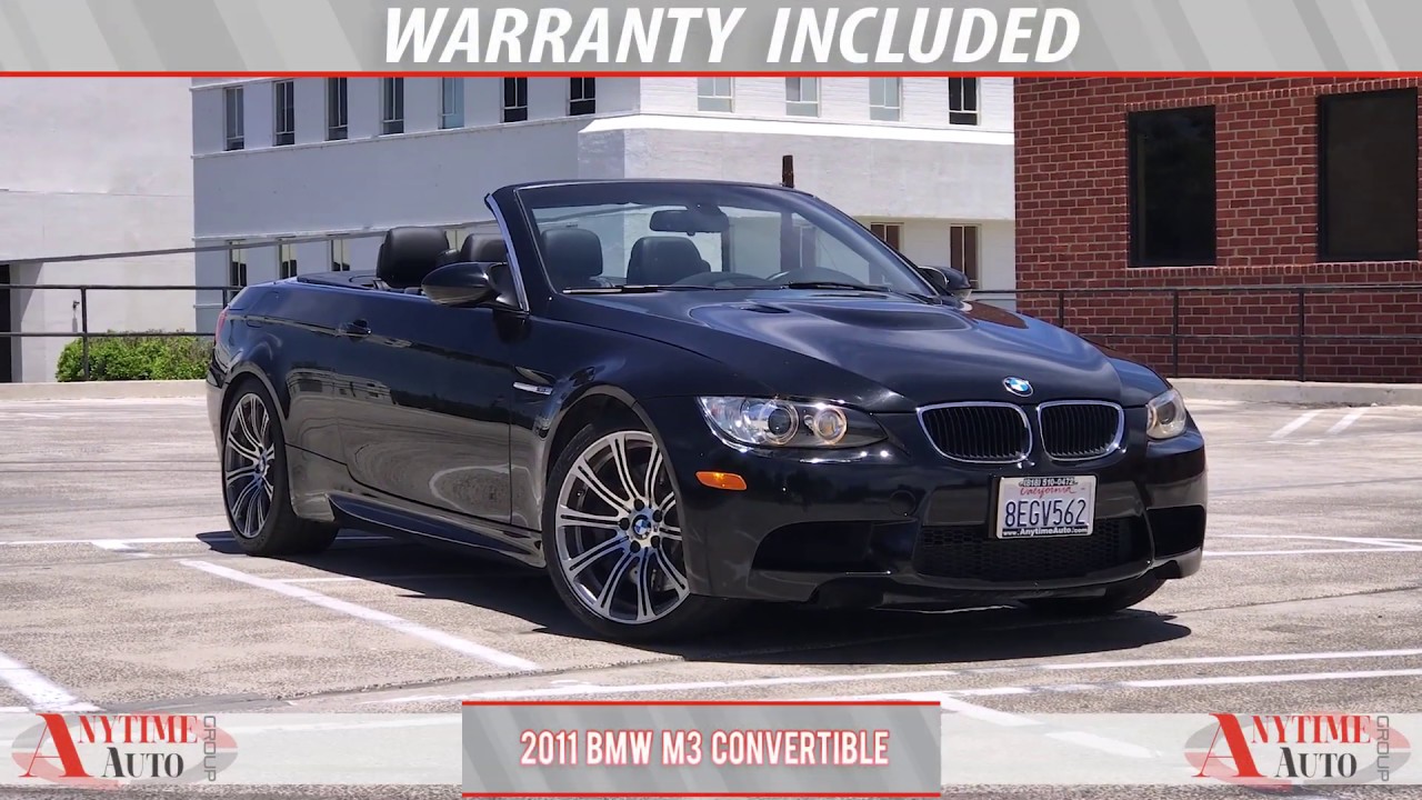 2011 Bmw M3 Convertible