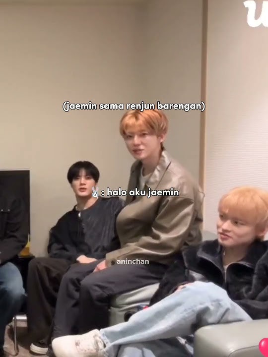 pelopornya haechan si renjun ngikut, yang lain hebohh🤣 #renjun #jaemin #haechan #nctdream