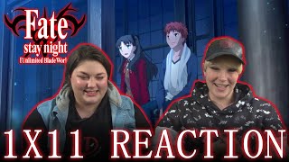 Fate Stay Night: Unlimited Blade Works 1X11 VISITOR APPROACHES LIGHTLY reaction