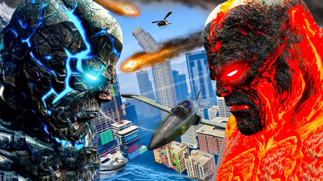 ATACUL TITANILOR in GTA 5!