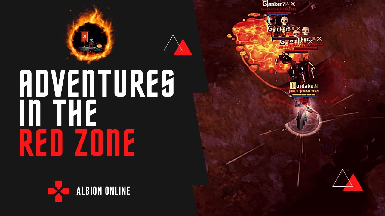 ADVENTURES IN THE RED ZONE ALBION ONLINE YouTube