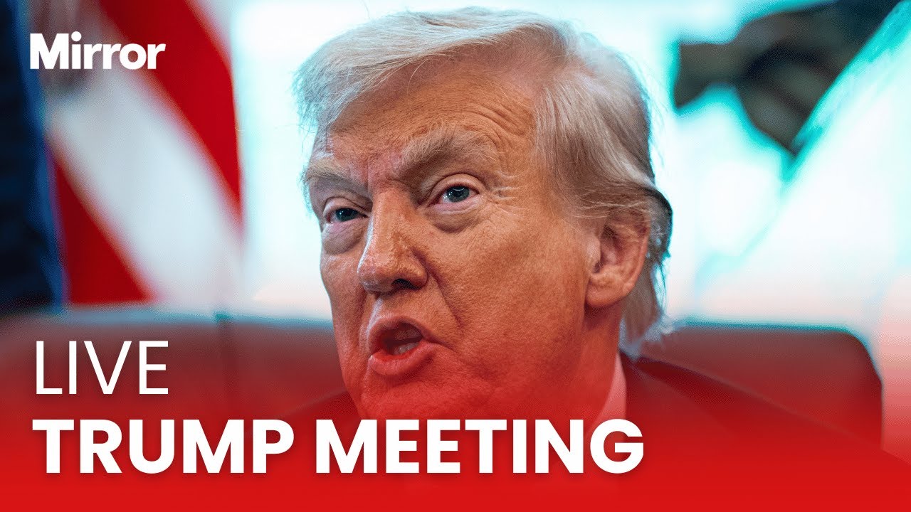 LIVE: Donald Trump holds Cabinet meeting at the White House - YouTube