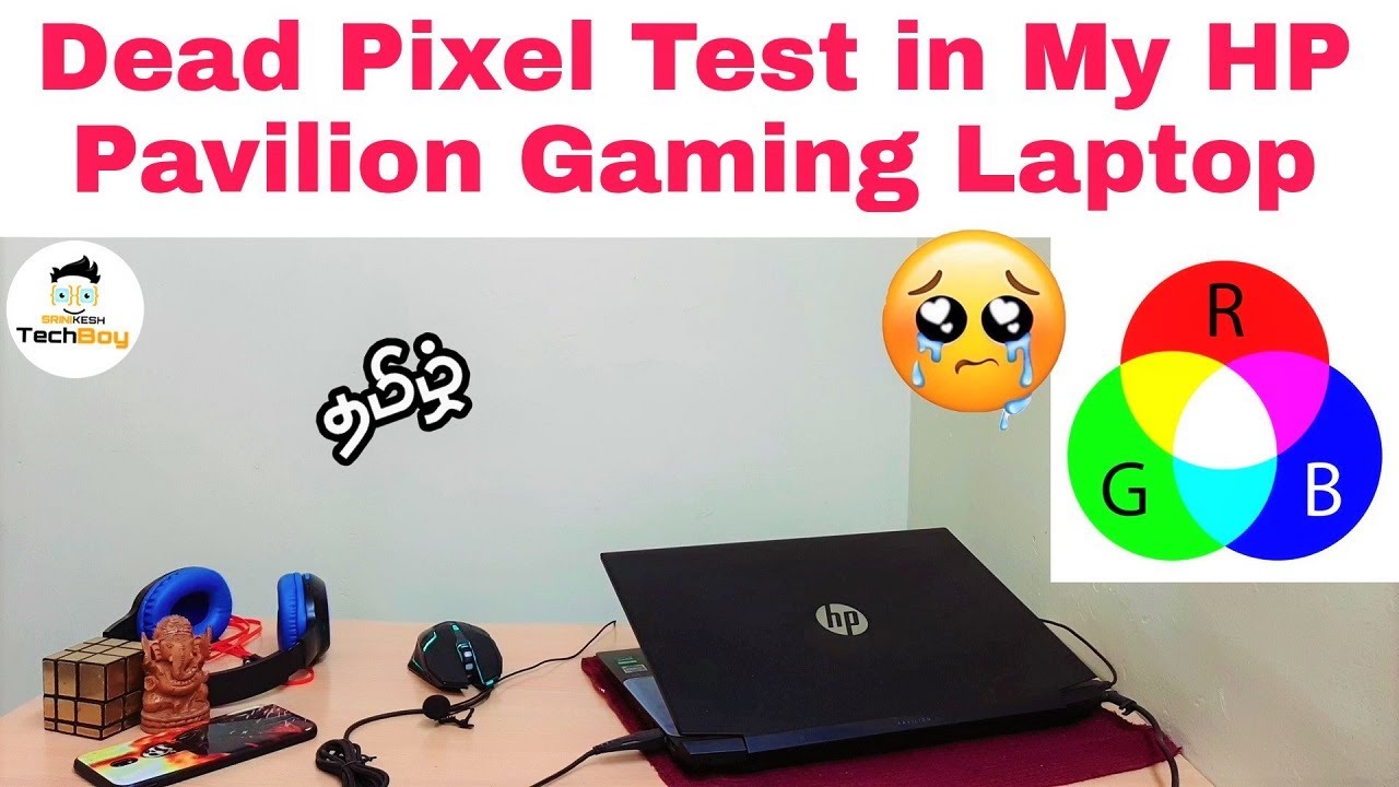 Dead Pixel Test | Stuck Pixel | HP Pavilion Gaming Laptop Ryzen 5 3550H