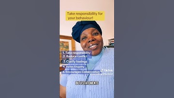 Own Your Feelings: How "I" Statements Improve Relationships & End Blame