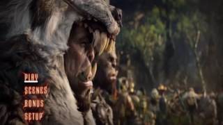 Warcraft: The Beginning menu DVD (2016) HD