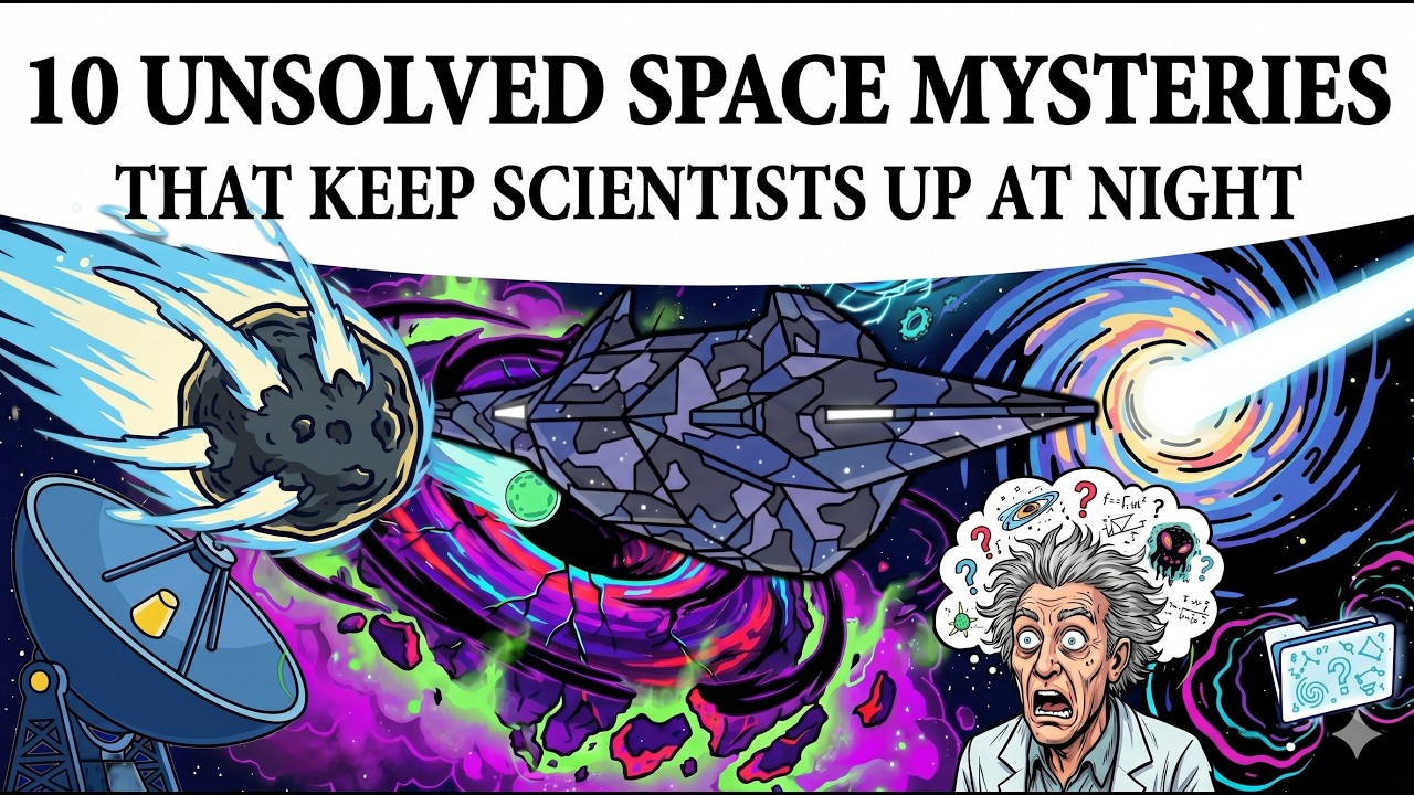 10 Unsolved Space Mysteries That Keep Scientists Up At Night - YouTube