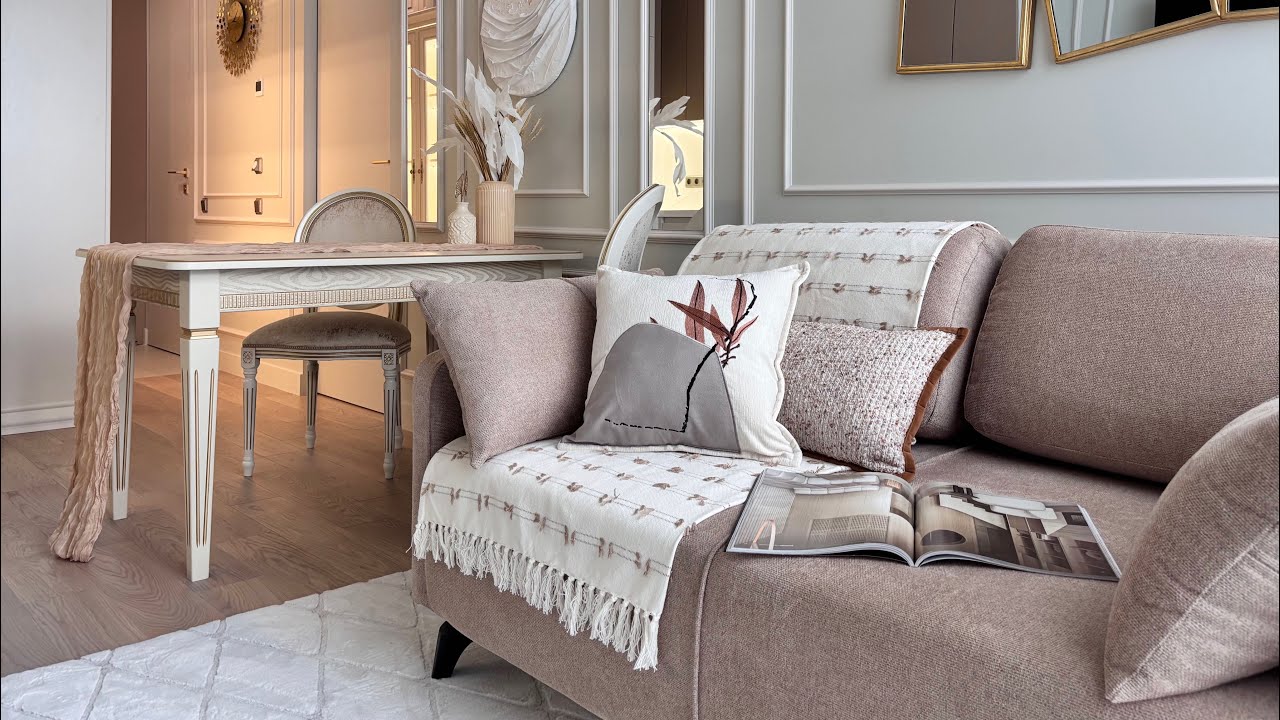 Обзор квартиры в стиле классика для личного проживания заказчицы