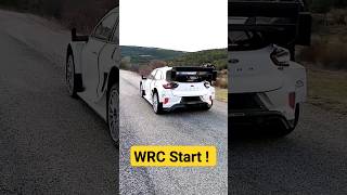 WRC 2024 Ford Puma Hybrid Rally1 M-Sport Start Launch Control #racing #rally #rallying #rallye #wrc