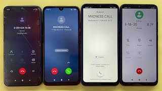 Two Xiaomi Redmi 9C NFC Vs Two Xiaomi Redmi Note 7 Cool Color,Madness Incoming Call & Outgoing Call