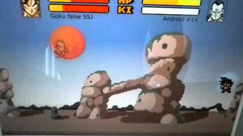 DBZ Devolution Goku False  SSJ vs Android 13