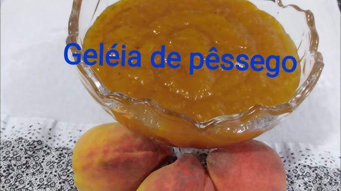Geleia de Pêssego Receita por Marina - Cookpad