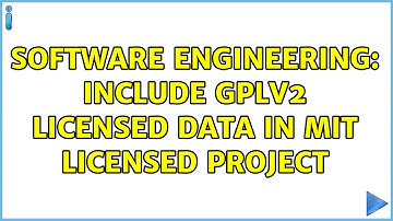 Software Engineering: Include GPLv2 licensed data in MIT licensed project (2 Solutions!!)