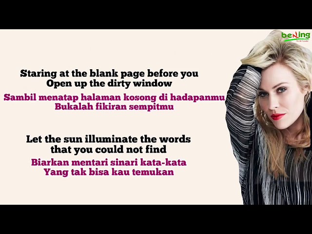 Natasha Bedingfield - Unwritten - Lirik dan Terjemahan class=