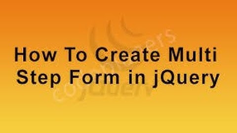 Multi Step Form using jQuery, Bootstrap,Mysql and PHP #jquery #php #mysql #bootrstrap #css #likes