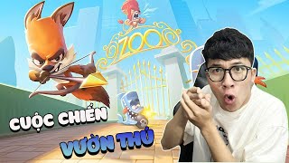 Curly-Haired Guy Battles in ZOO BATTLE, Who Will Be the King of the Beasts? | ZooBa | screenshot 5