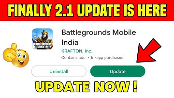 Finally Bgmi 2.1 Update is Here // How to Update Bgmi ?