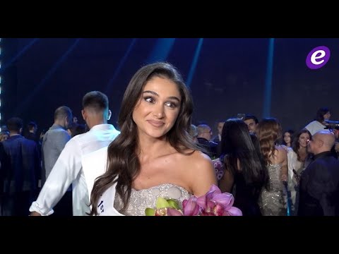 الوصيفة الأولى لملكة جمال لبنان كلوي خليفة ت عل ق على تشبيهها بنجمة هندية