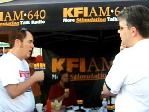 Live Broadcast of KFI 640 AM's John & Ken Show in Apple Valley featuring Mike Schroeder & Lee Lowrey