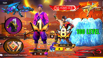 100 Level लड़की के साथ Collection Versus 😱 New Player vs 100 Level Girl 😤 Free Fire Max 🔥 Y GAMING