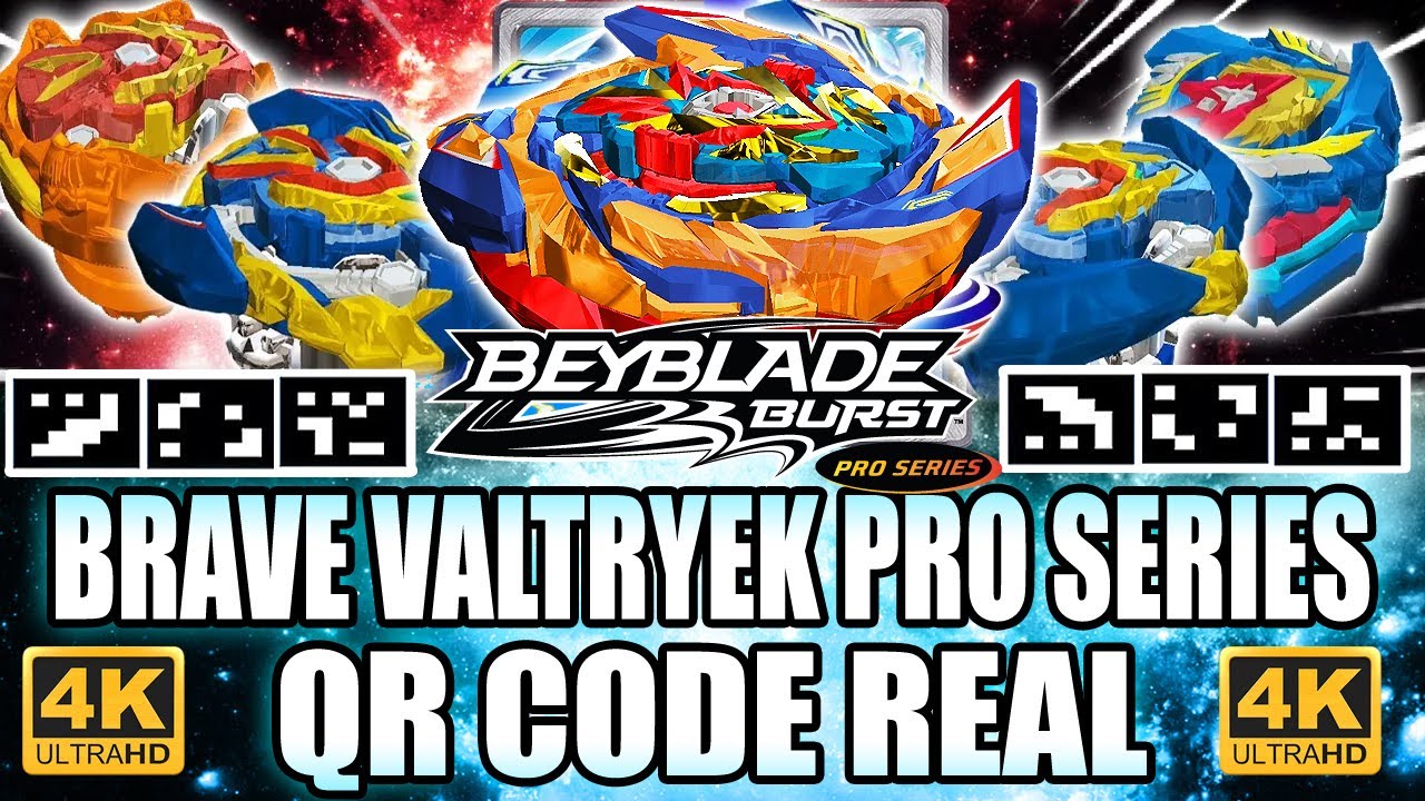 QR CODES de TODOS OS VALTRYEK de BEYBLADE BURST APP 