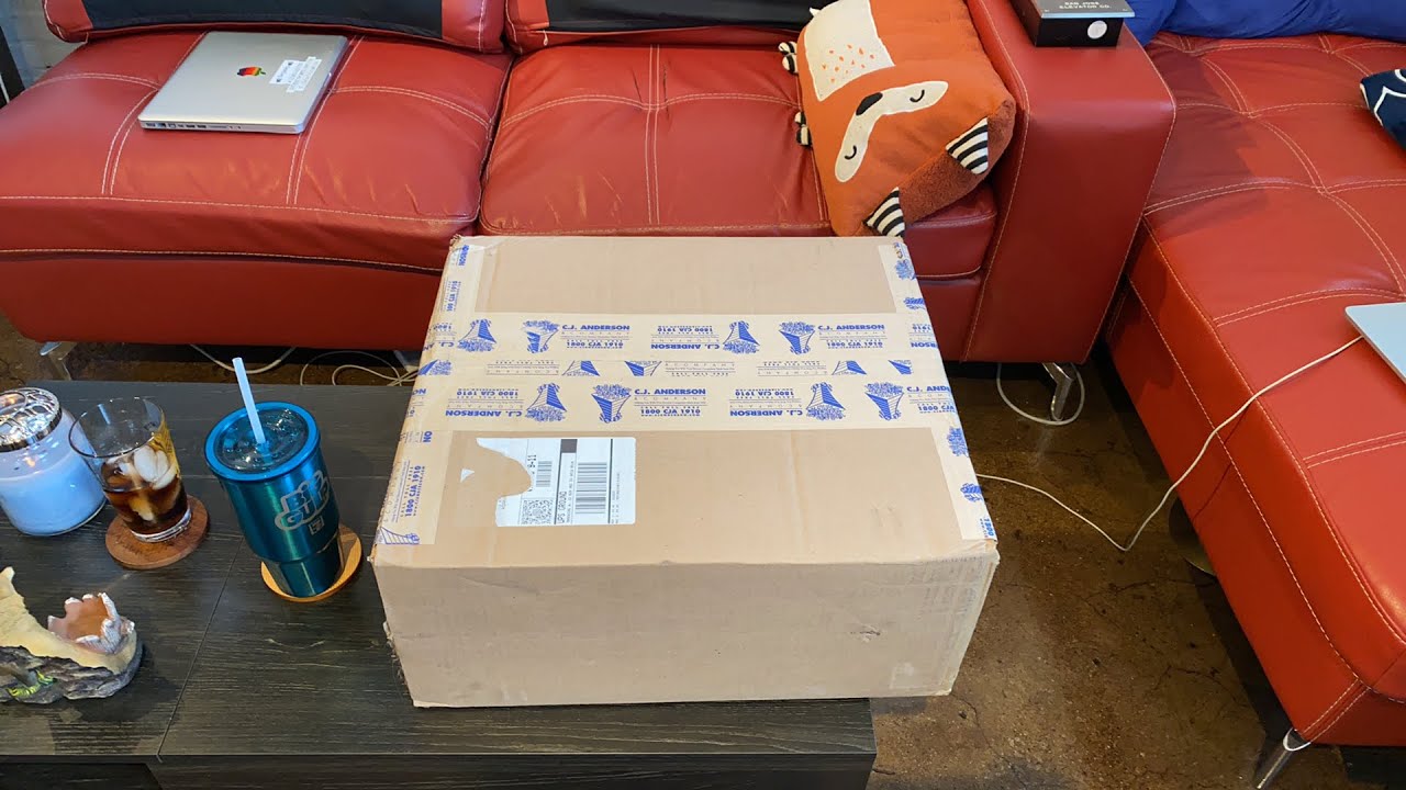 Unboxing an item from cj Anderson