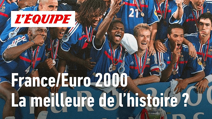 Euro 2000: The strongest French team of all time?
