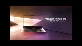 Asus ROG Zephyrus S17 - Dual screen gaming laptop 2020