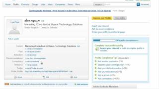 How to Create a LinkedIn Profile (Part 2) - LinkedIn Basics - Opace LinkedIn Video Tutorials