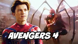 Spider-Man Iron Spider Avengers Infinity War Scene - Avengers Endgame  Easter Eggs - YouTube