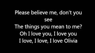 Olivia - One Direction (Lyrics)