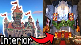 Interior Decorating my Minecraft 1.18 Castle!