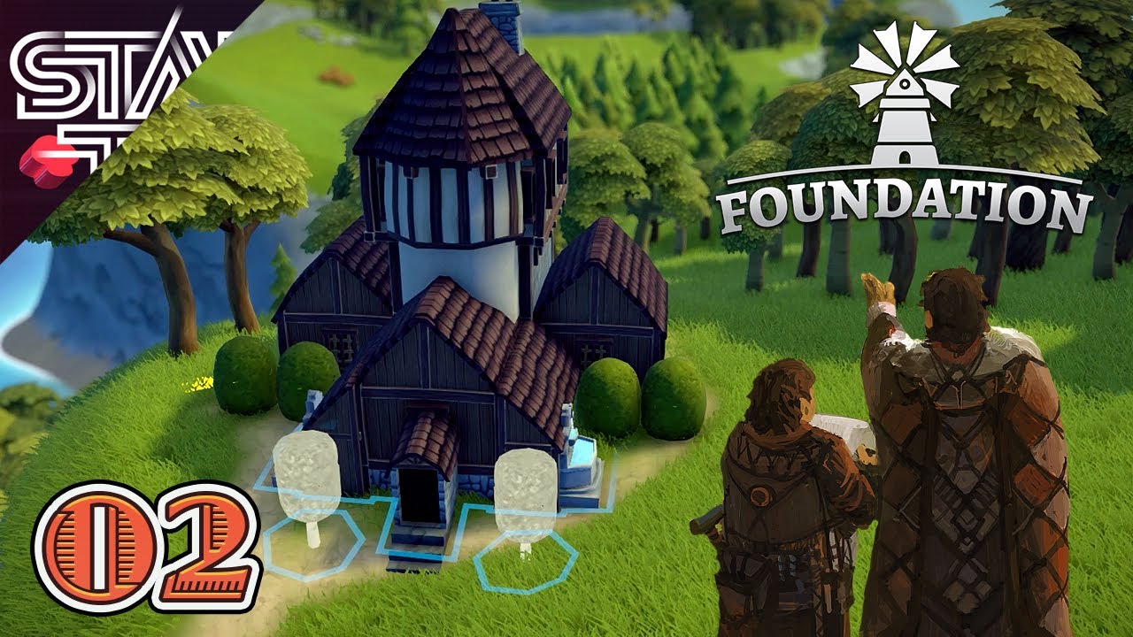 FOUNDATION Building The Lords Manor Ep. 02 YouTube