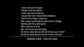 Alessia Cara - Out of Love (Lyrics)