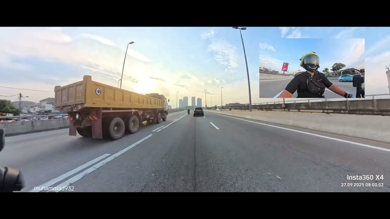 Insta360 X4 | Honda Vario 160 | 27/09/2025 #1 | Ke Cyberjaya