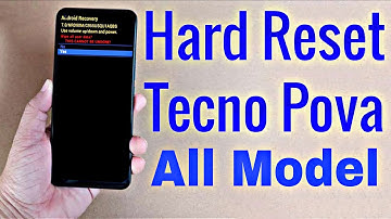 How to Hard Reset in TECNO POVA |Recovery Mode | Factory Reset Remove Pattern/Lock/Password