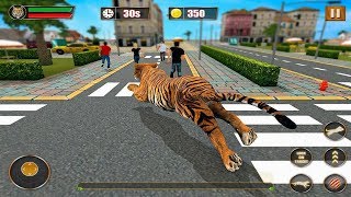 Angry Tiger Family Sim City Attack-Android gameplay screenshot 4