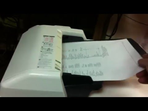 Kyocera полоса при сканировании и копировании