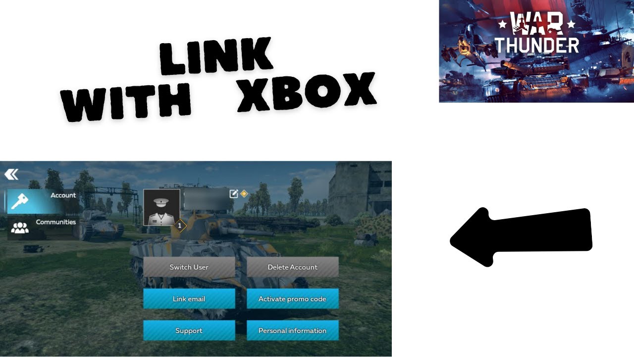 How to link and unlink Xbox with War Thunder - YouTube