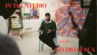 In the Studio with Studio Lenca - art, identity & storytelling | 2026 studio tour