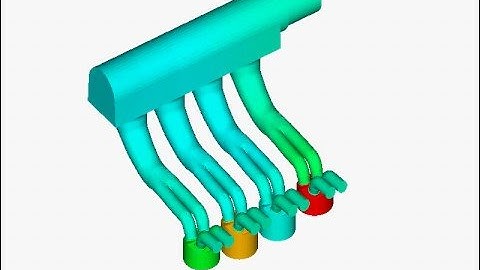 CFD Simulation of Four Cylinder Engine