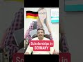 Scholarships in Germany for Indian students — financial support, global education