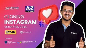[LIVE] INSTAGRAM Clone A to Z in 7 - Days | Using HTML CSS | DAY 07