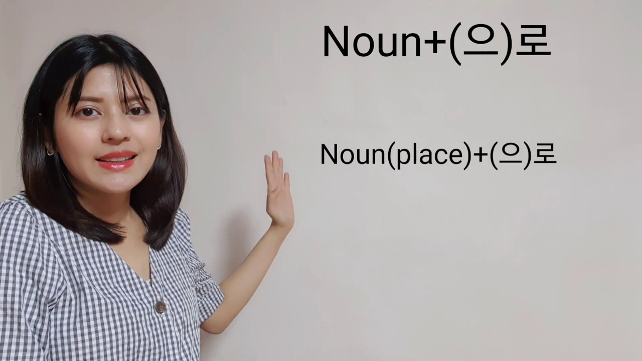Lesson 45 : Noun+으로