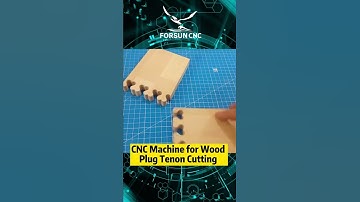 CNC Machine for Wood Plug Tenon Cutting #cncmachine #shorts #cnc #woodworking #woodrouter #engraving