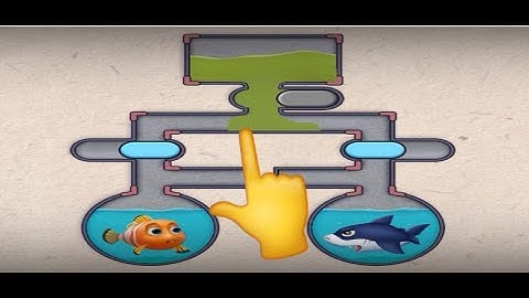 Mini Game Fishdom ads 9,Help the fish survive from dangerous liquids