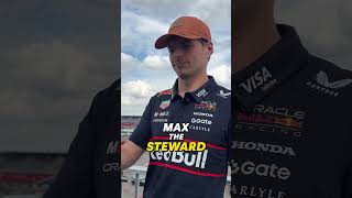 Steward Verstappen on the case 🫡 #F1 #RedBullRacing