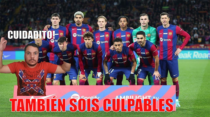 HAY JUGADORES QUE TAMPOCO SE SALVAN Y HAY QUE EMPEZAR A SEÑALARLOS, NO TODO ES XAVI.