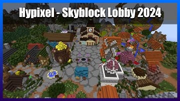 HyPixel - Skyblock Lobby 2024 | DOWNLOAD [Java Edition]