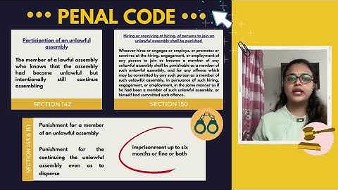 Criminal Law II I Assignment 2 I Video Presentation I Group 3