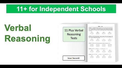 11+ VERBAL REASONING Test Questions and Tips! (PASS the 11+ Exam!)